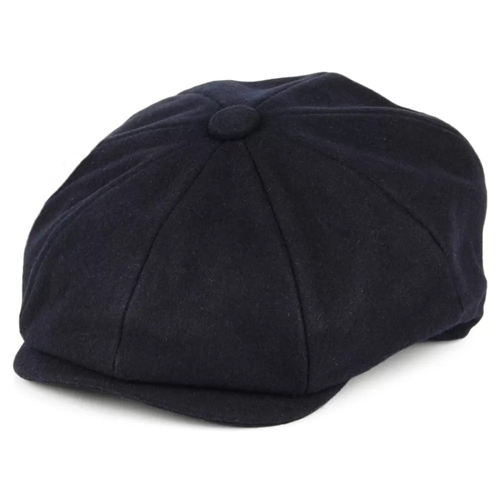 Casquettes Plates | Casquettes Femme^Christys Casquette Gavroche en Laine Melton bleu marine