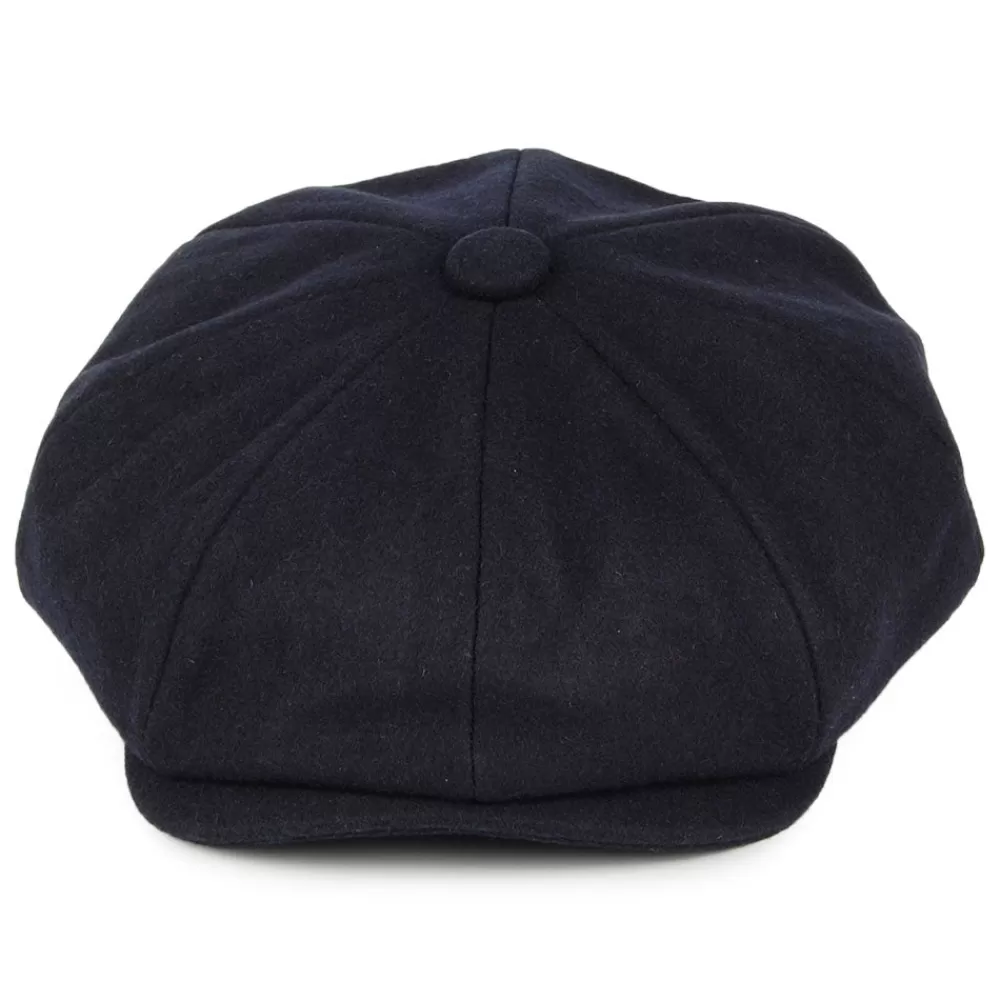 Casquettes Plates | Casquettes Femme^Christys Casquette Gavroche en Laine Melton bleu marine