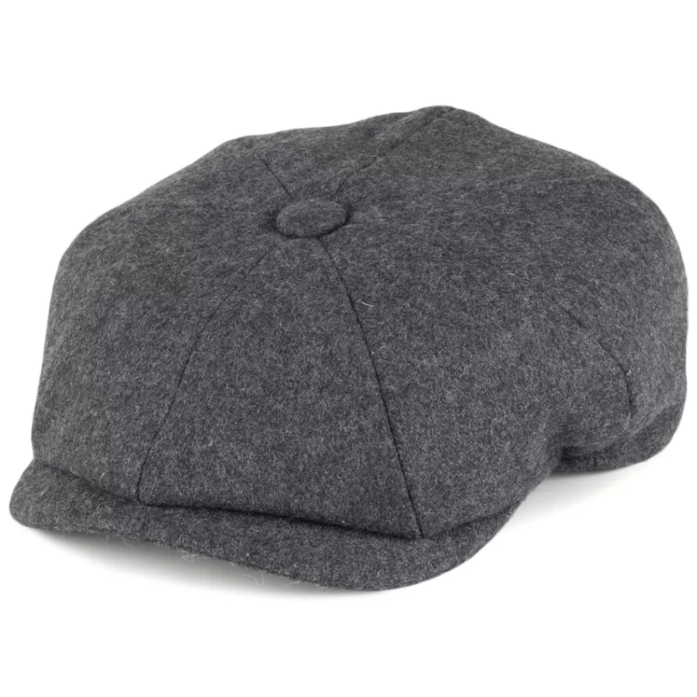 Casquettes Plates | Casquettes Femme^Christys Casquette Gavroche en Laine Melton gris