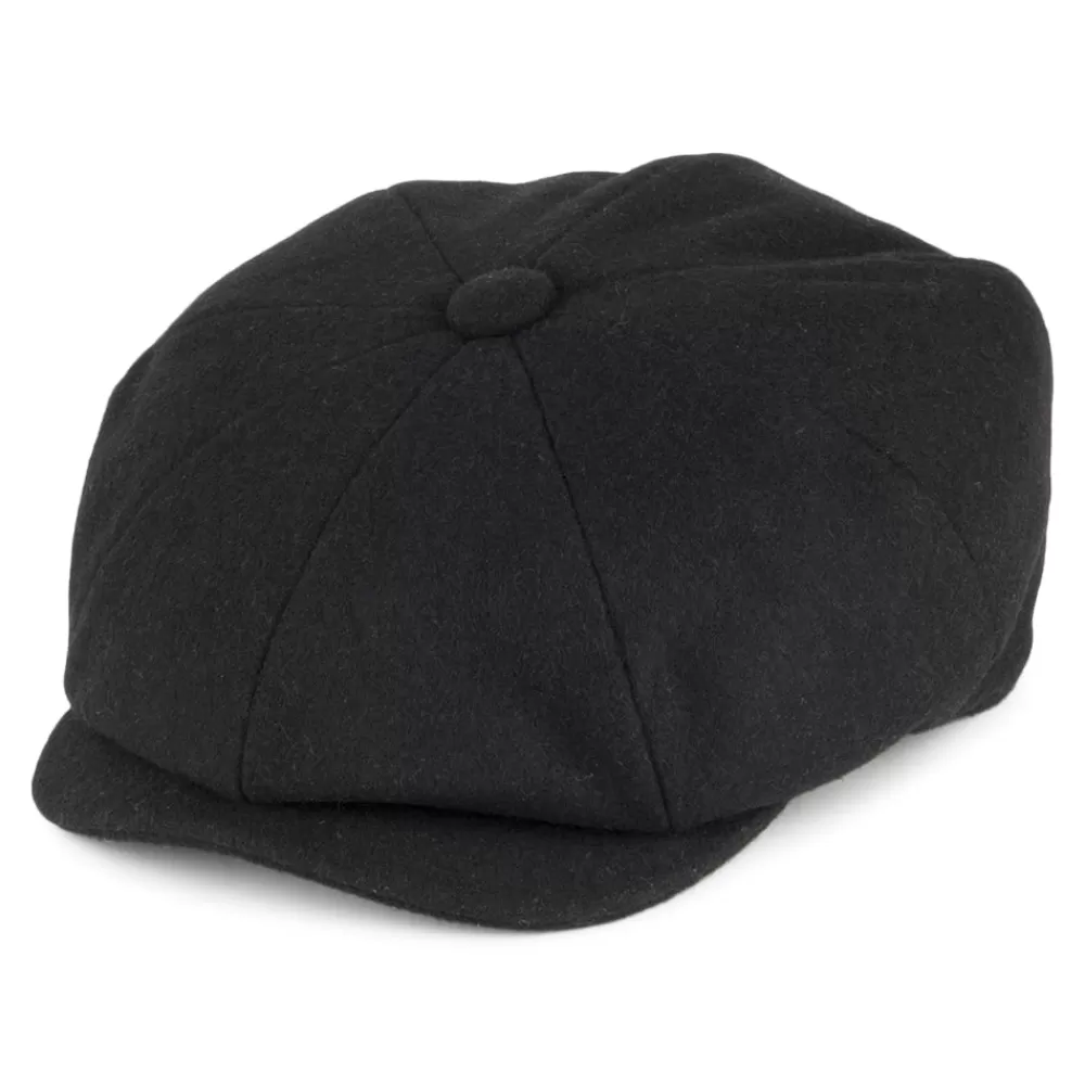 Casquettes Plates | Casquettes Femme^Christys Casquette Gavroche en Laine Melton noir