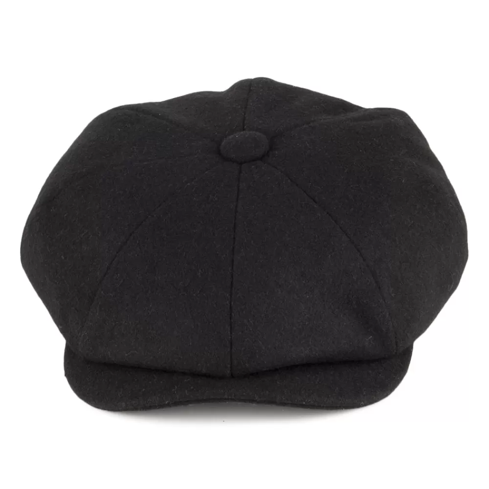 Casquettes Plates | Casquettes Femme^Christys Casquette Gavroche en Laine Melton noir