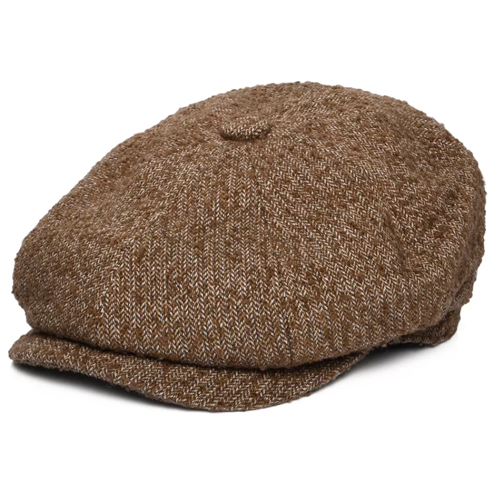 Casquettes Plates | Casquettes Plates^Bailey Casquette Gavroche en Laine Mélangée à Chevrons Cassell rouille