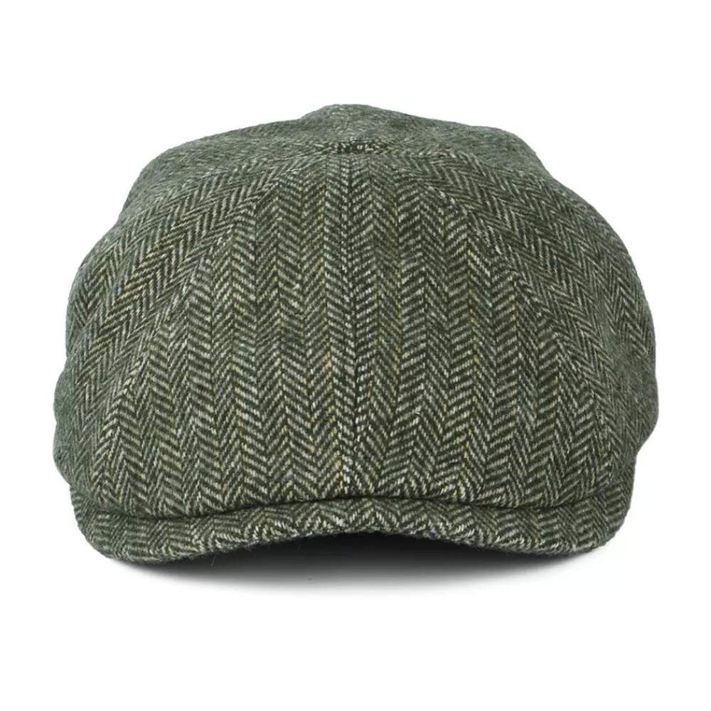 Casquettes Plates | Casquettes Plates^Bailey Casquette Gavroche en Laine Mélangée Arley olive-crème-marron