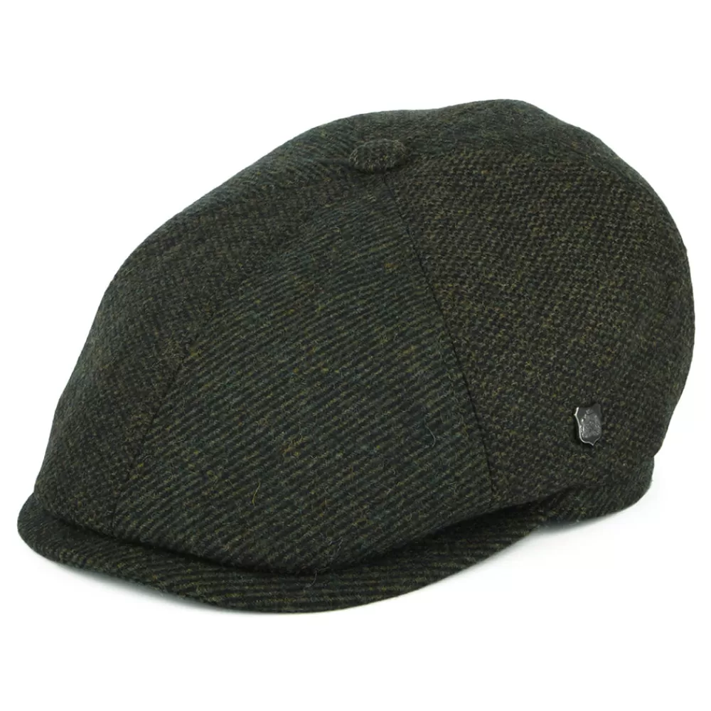 Casquettes Plates | Chapeaux Hiver^Failsworth Casquette Gavroche en Laine Mélangée Hudson Mix loden