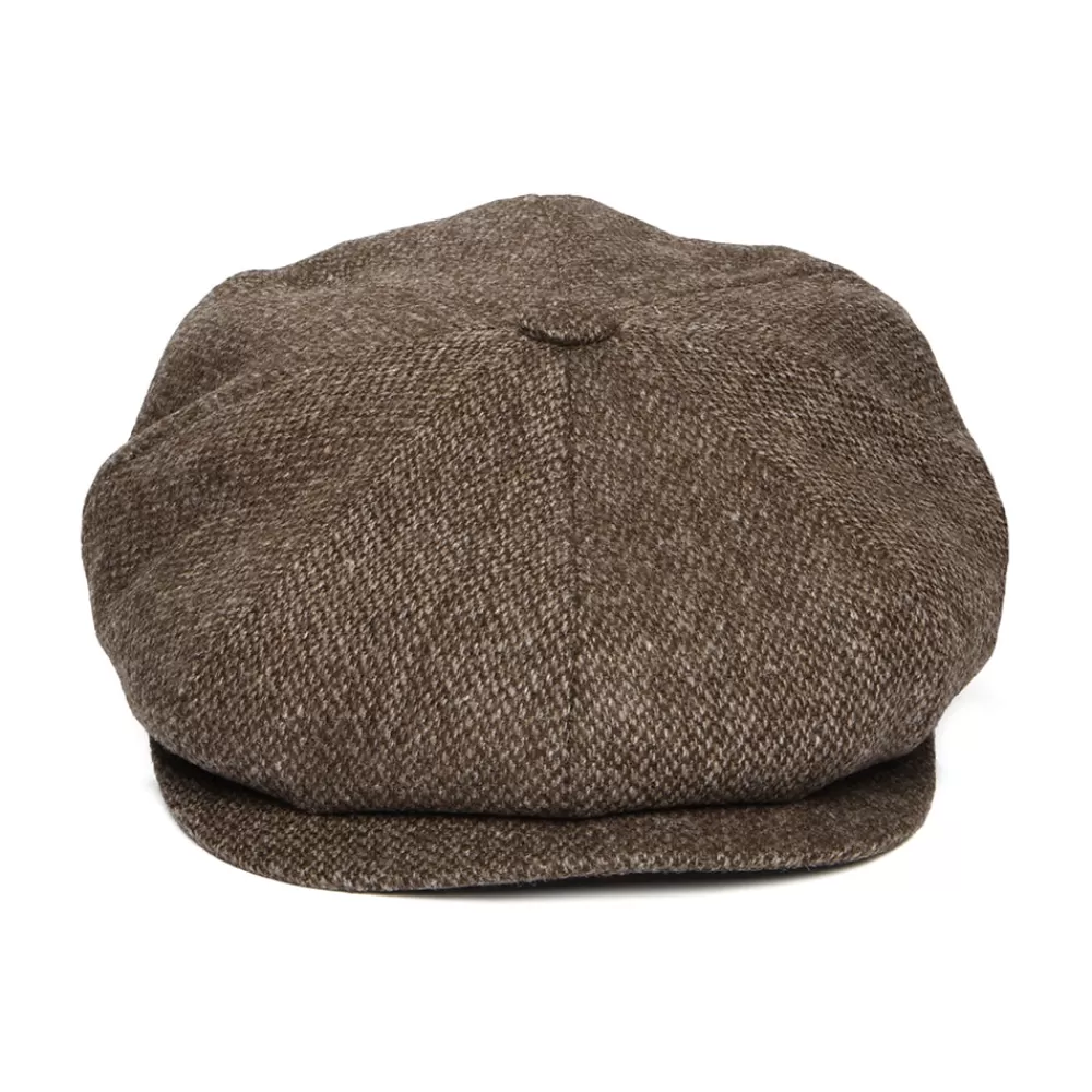 Casquettes Plates | Chapeaux Hiver^City Sport Casquette Gavroche en Laine Mérinos marron