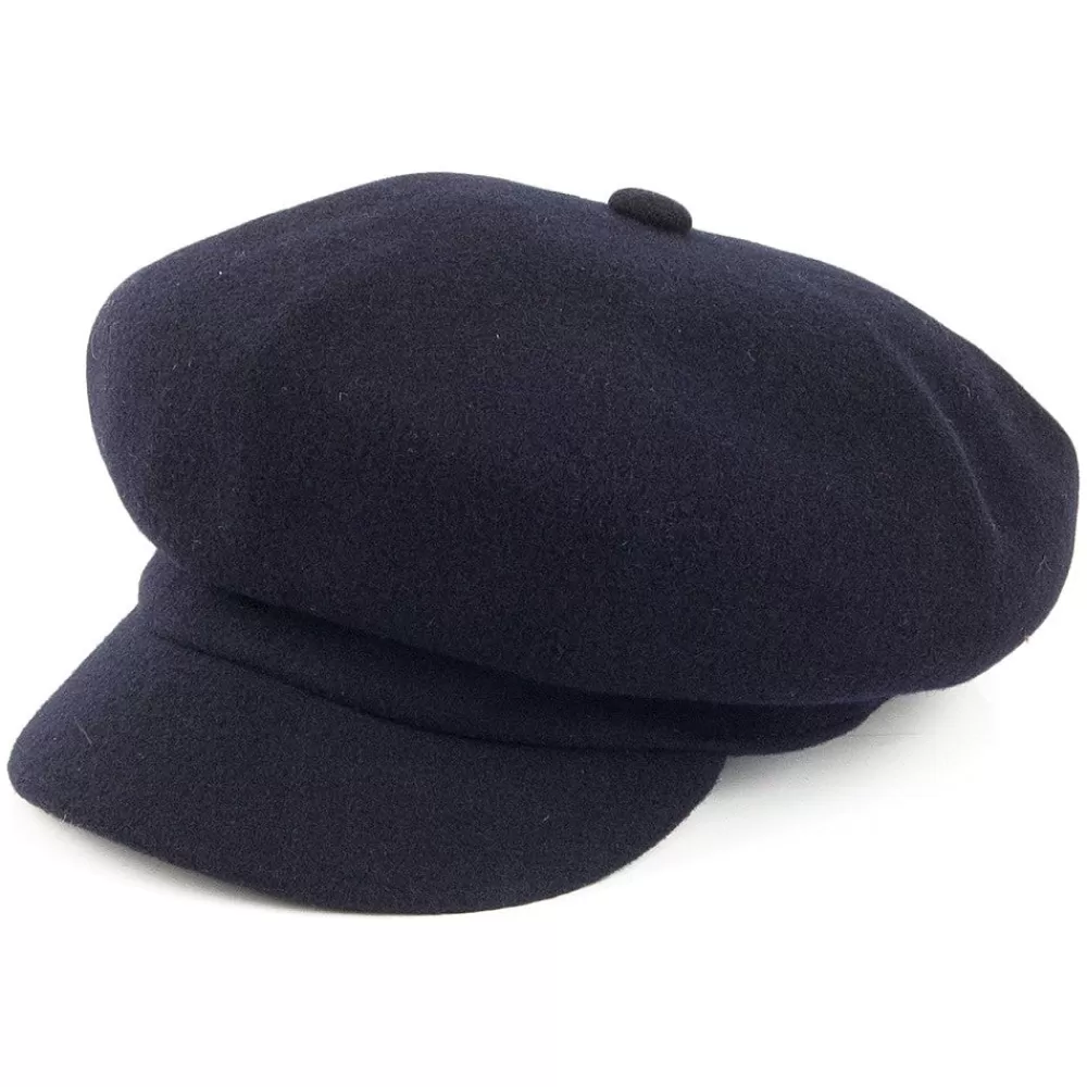 Chapeaux Hiver | Casquettes Plates^Kangol Casquette Gavroche en Laine Spitfire bleu marine