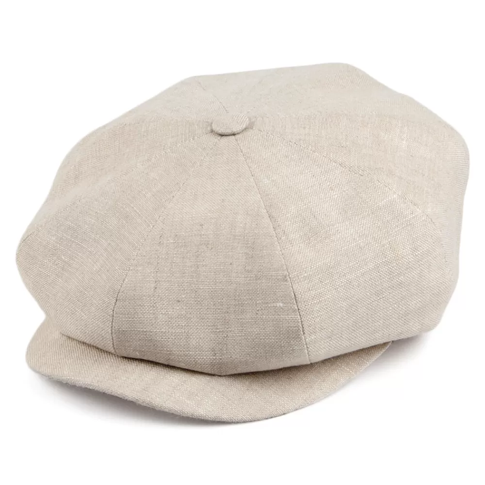 Casquettes Plates | Casquettes Femme^City Sport Casquette Gavroche en Lin avoine