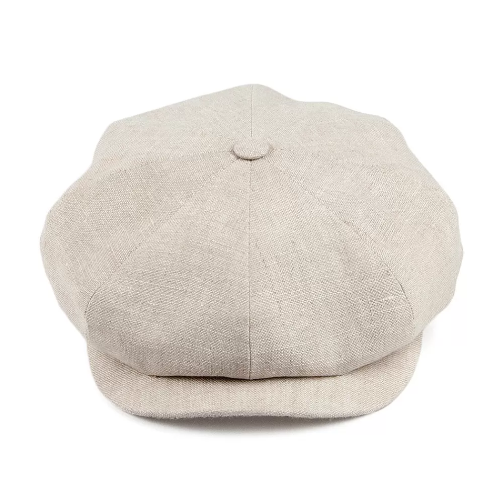 Casquettes Plates | Casquettes Femme^City Sport Casquette Gavroche en Lin avoine