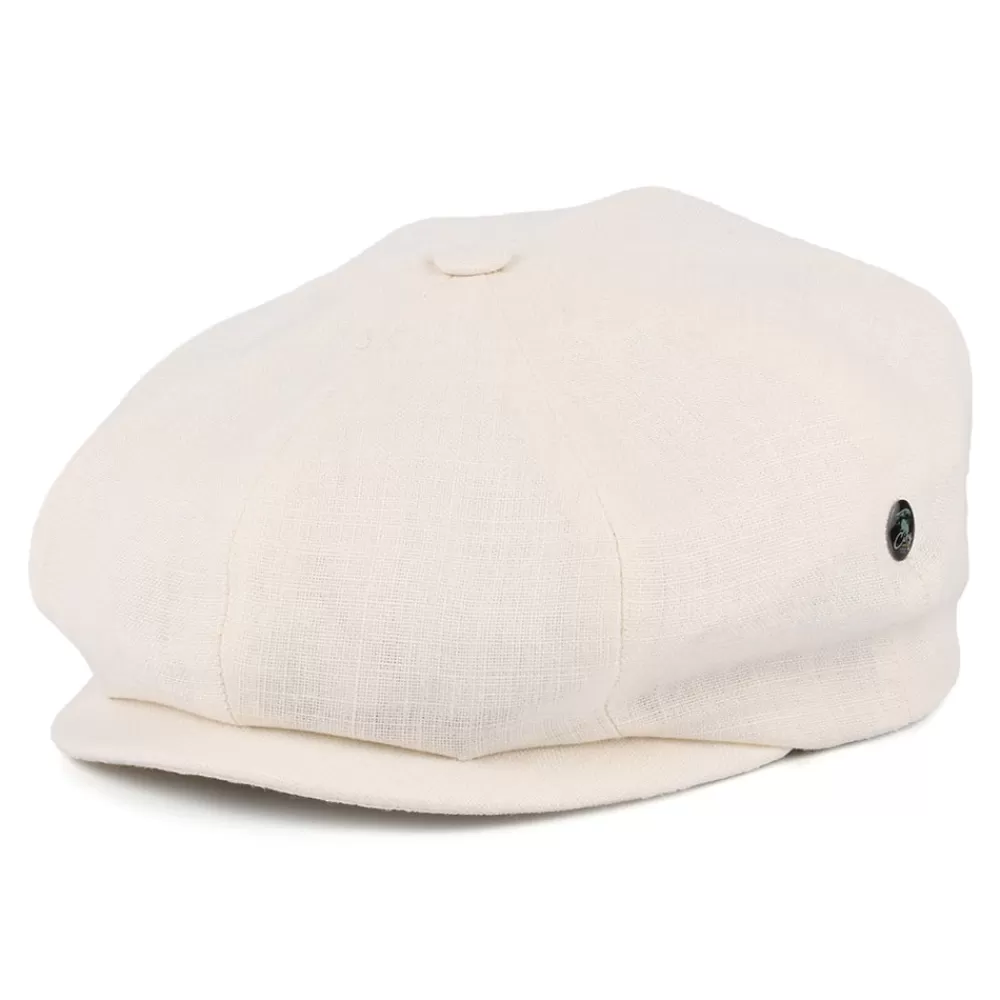 Casquettes Plates | Casquettes Femme^City Sport Casquette Gavroche en Lin crème