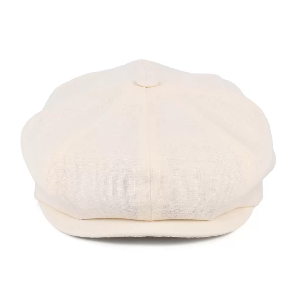 Casquettes Plates | Casquettes Femme^City Sport Casquette Gavroche en Lin crème