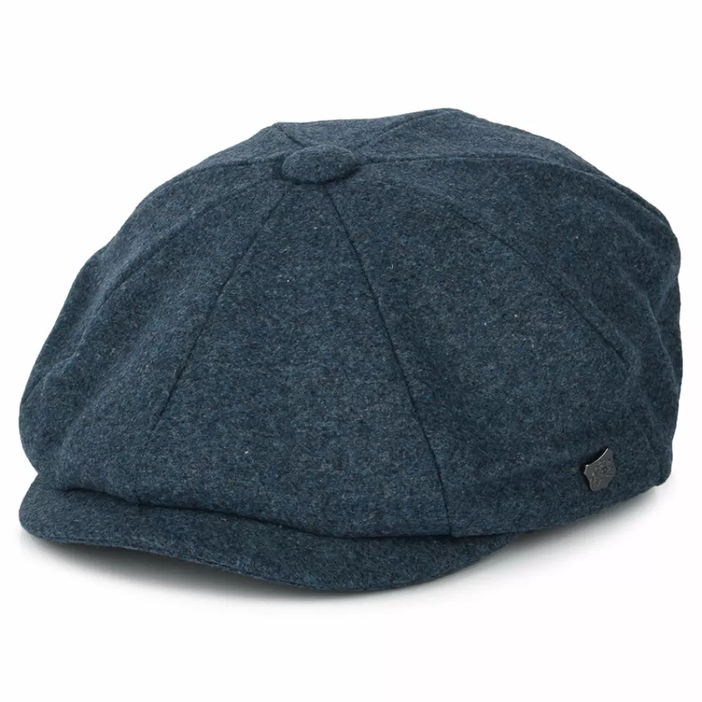 Casquettes Plates | Casquettes Femme^Failsworth Casquette Gavroche en Melton Alfie bleu