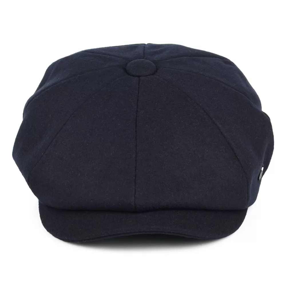 Casquettes Plates | Casquettes Femme^Failsworth Casquette Gavroche en Melton Alfie bleu marine