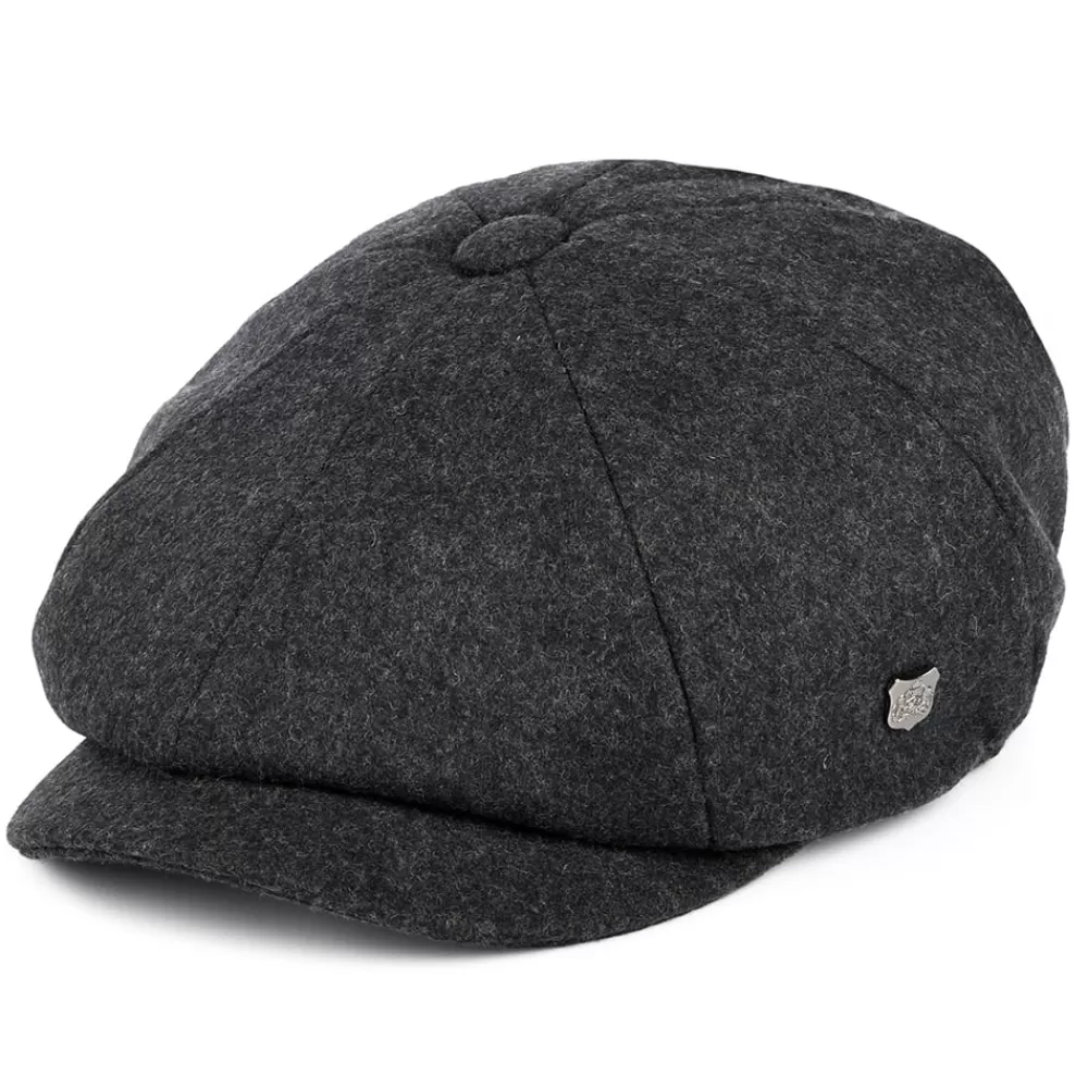 Casquettes Plates | Casquettes Femme^Failsworth Casquette Gavroche en Melton Alfie gris
