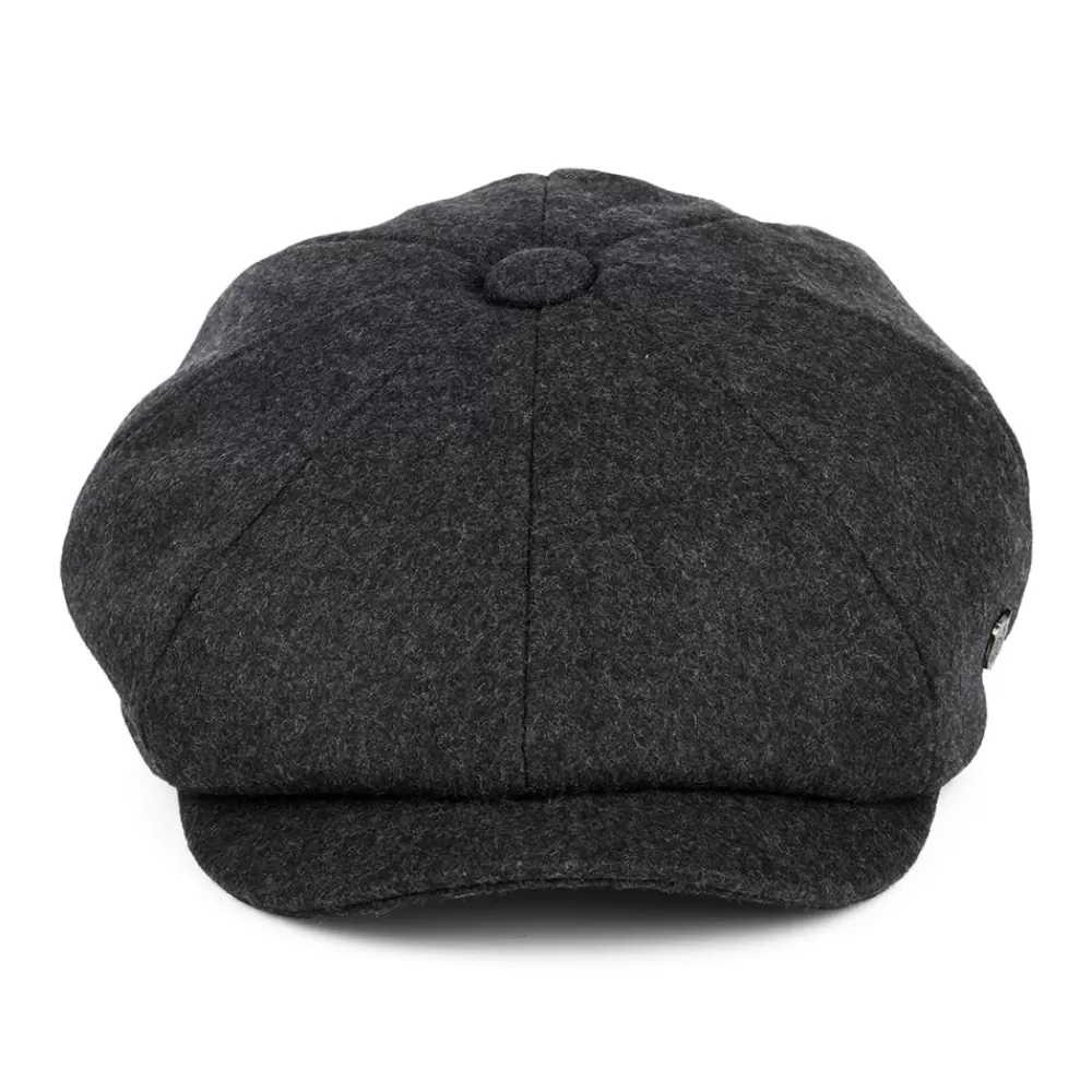 Casquettes Plates | Casquettes Femme^Failsworth Casquette Gavroche en Melton Alfie gris
