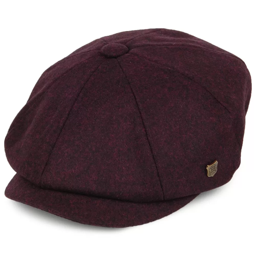 Casquettes Plates | Casquettes Femme^Failsworth Casquette Gavroche en Melton Alfie merlot