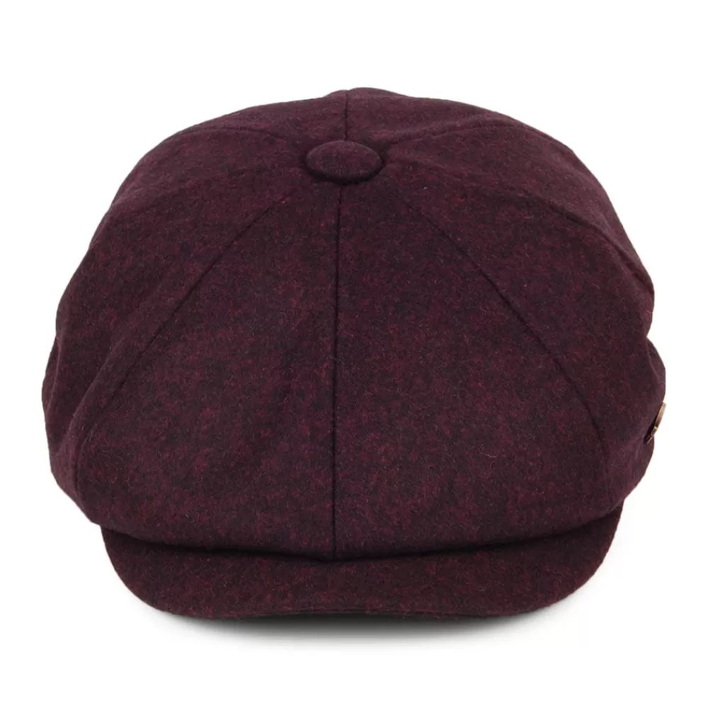 Casquettes Plates | Casquettes Femme^Failsworth Casquette Gavroche en Melton Alfie merlot