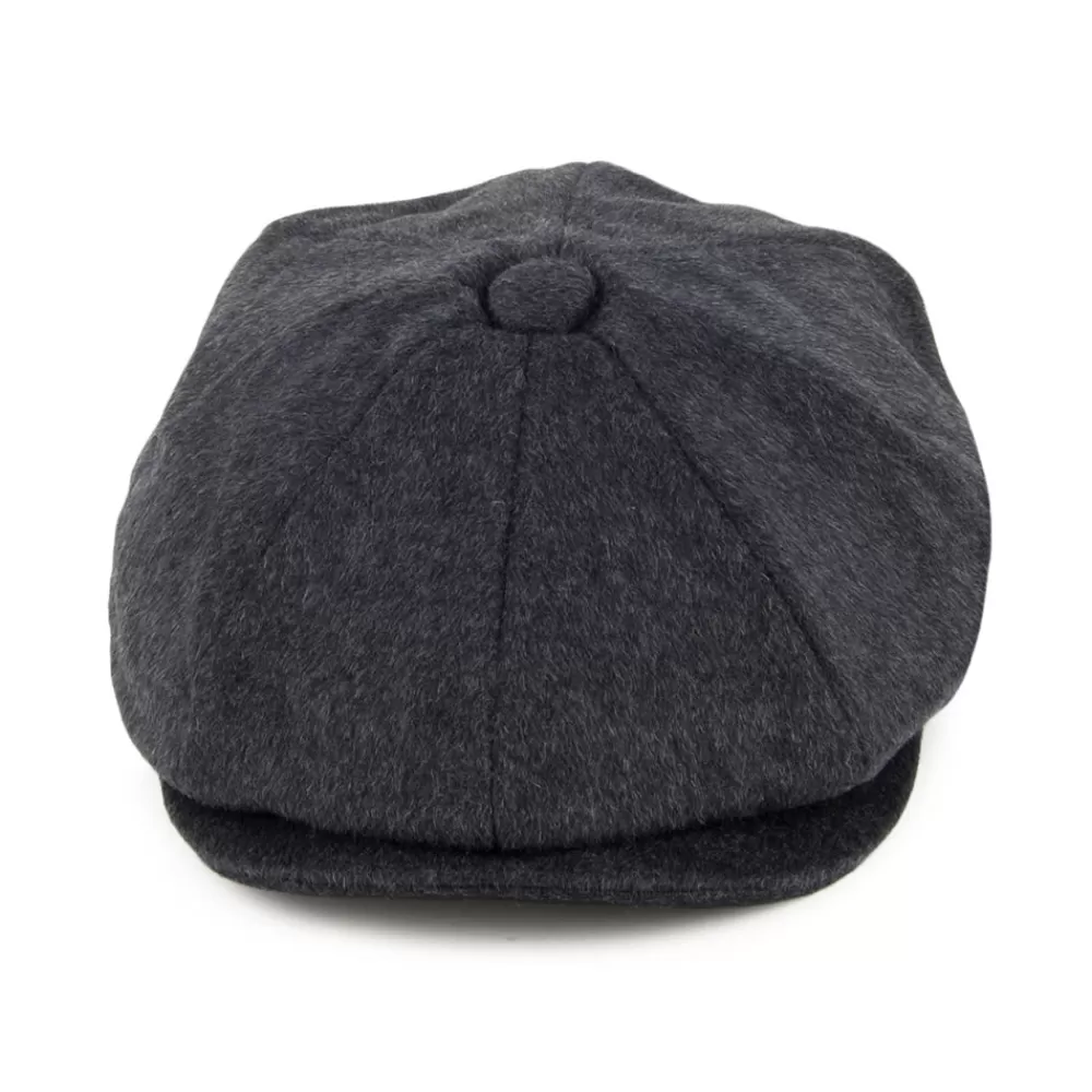 Casquettes Plates | Casquettes Femme^Jaxon & James Casquette Gavroche en Pure Laine Harlem anthracite JAXON & JAMES