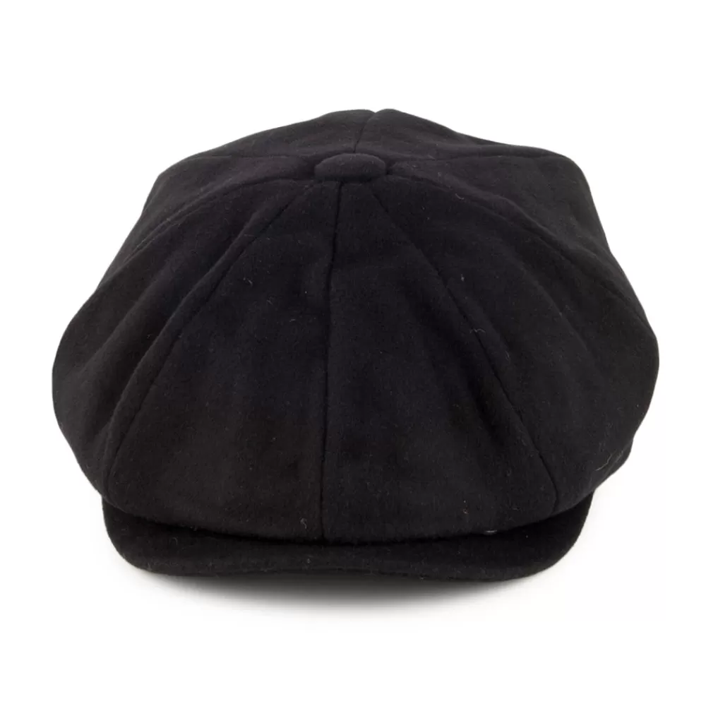 Casquettes Plates | Casquettes Femme^Jaxon & James Casquette Gavroche en Pure Laine Harlem noir JAXON & JAMES