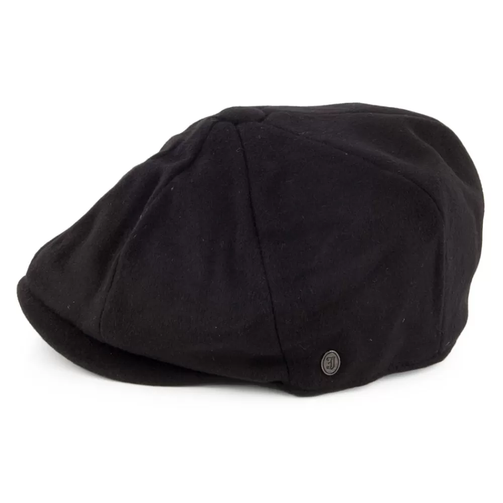 Casquettes Plates | Casquettes Femme^Jaxon & James Casquette Gavroche en Pure Laine Harlem noir JAXON & JAMES