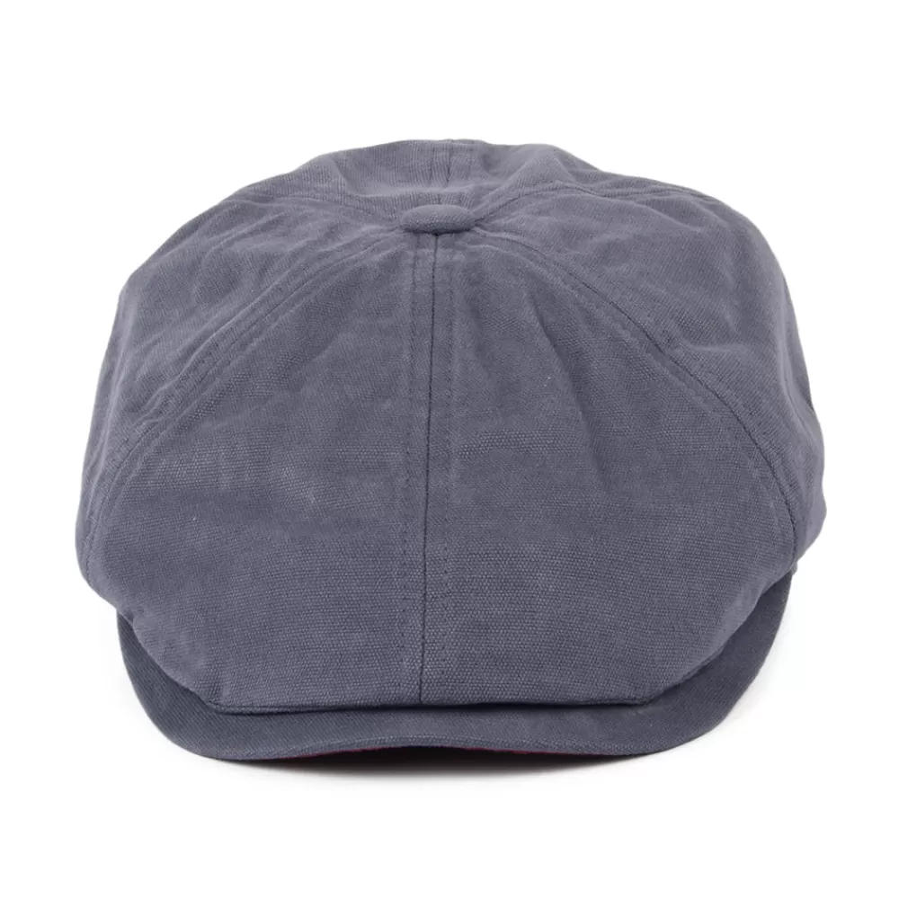 Casquettes Plates | Casquettes Plates^Failsworth Casquette Gavroche en Toile de Coton Hudson ardoise-brique