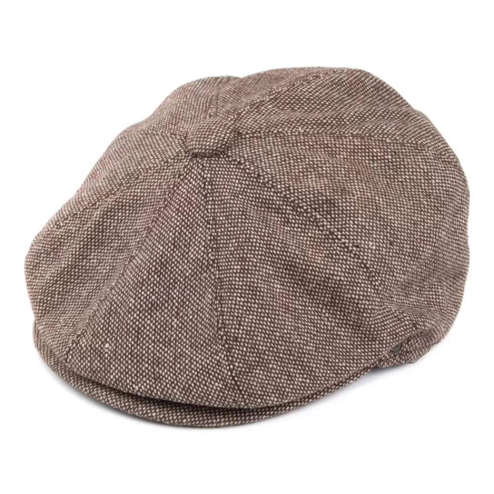 Casquettes Plates | Casquettes Femme^Jaxon & James Casquette Gavroche en Tweed Chiné marron JAXON & JAMES