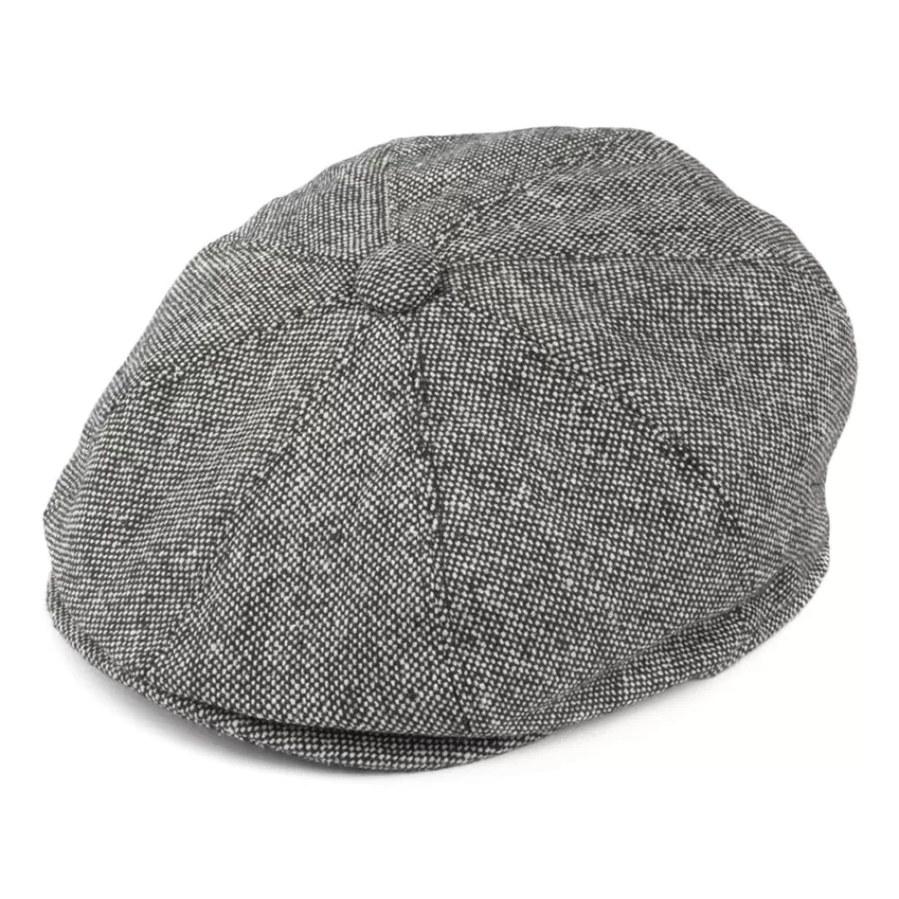 Casquettes Plates | Casquettes Femme^Jaxon & James Casquette Gavroche en Tweed Chiné noir JAXON & JAMES