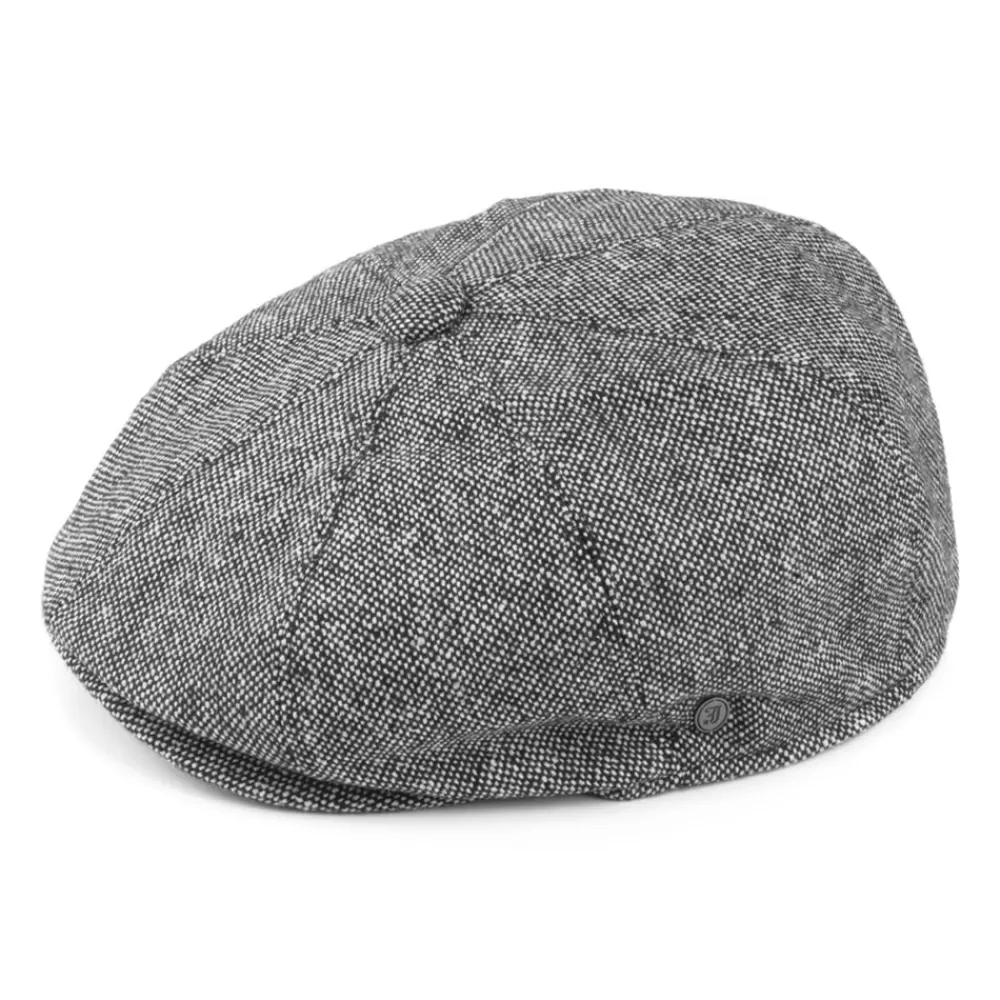 Casquettes Plates | Casquettes Femme^Jaxon & James Casquette Gavroche en Tweed Chiné noir JAXON & JAMES