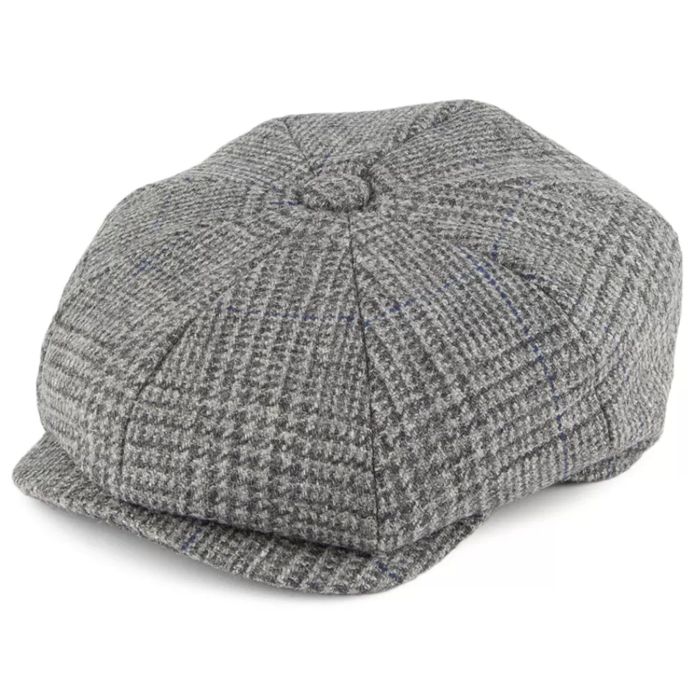 Casquettes Plates | Chapeaux Hiver^Christys Casquette Gavroche en Tweed Country gris