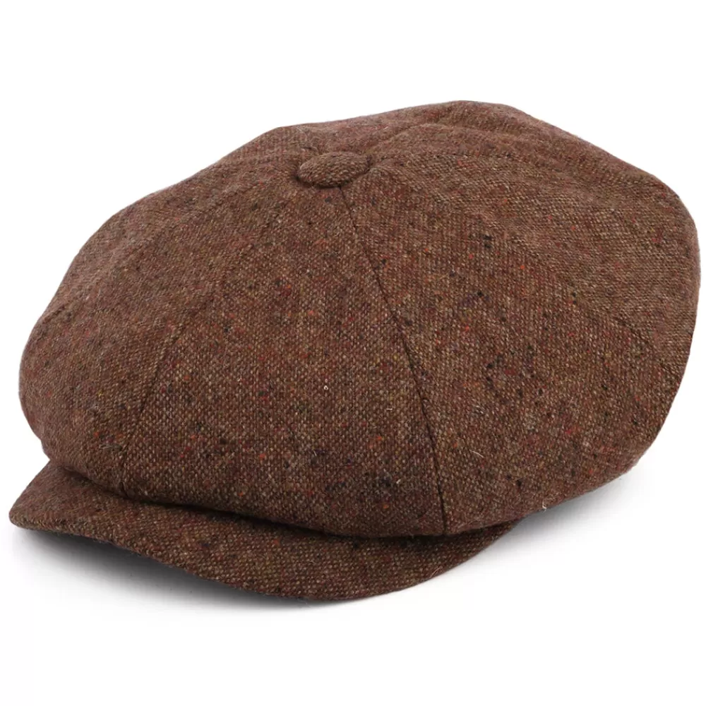 Casquettes Plates | Chapeaux Hiver^Jaxon & James Casquette Gavroche en Tweed du Donegal Hillcourt automne JAXON & JAMES