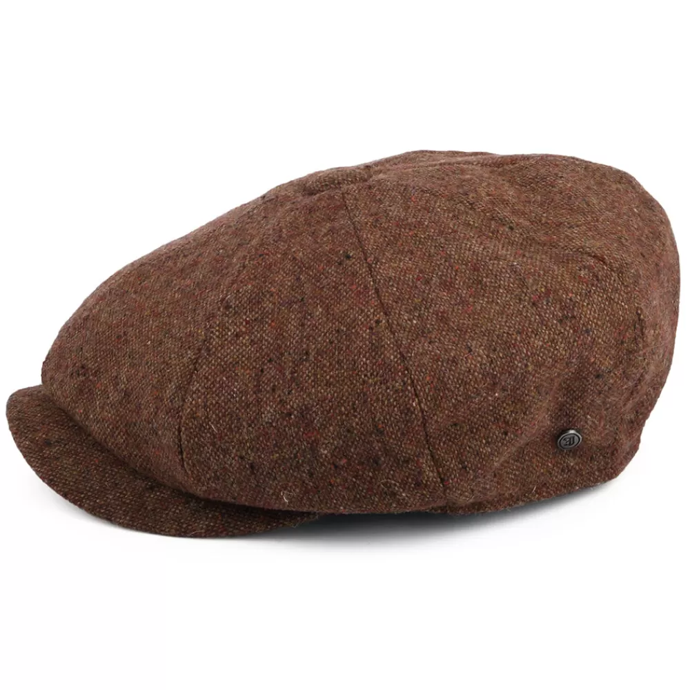 Casquettes Plates | Chapeaux Hiver^Jaxon & James Casquette Gavroche en Tweed du Donegal Hillcourt automne JAXON & JAMES