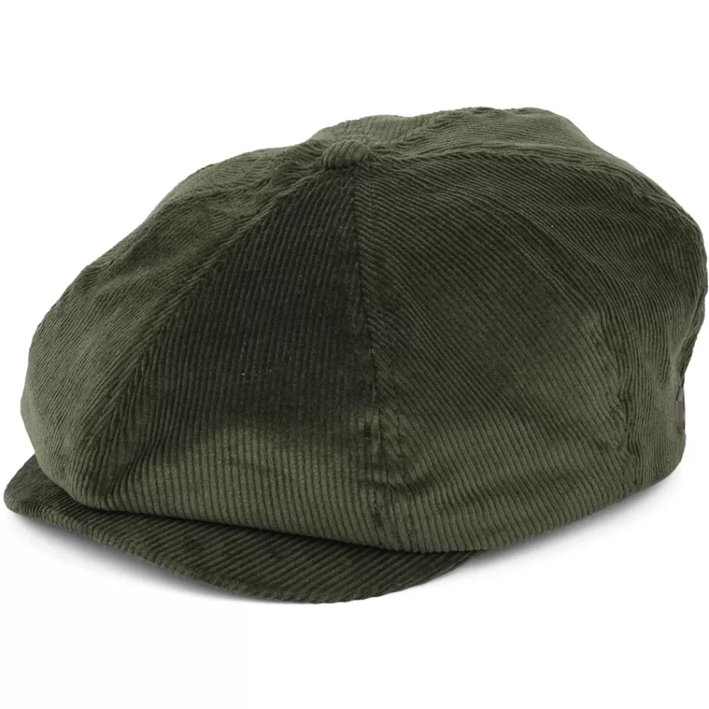 Casquettes Plates | Casquettes Plates^Brixton Casquette Gavroche en Velours Côtelé Brood mousse