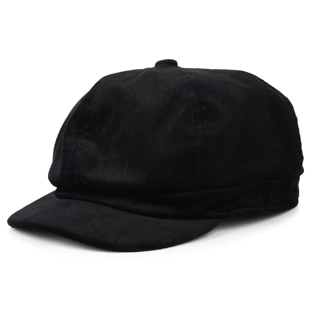 Casquettes Plates | Casquettes Plates^Kangol Casquette Gavroche en Velours Côtelé noir