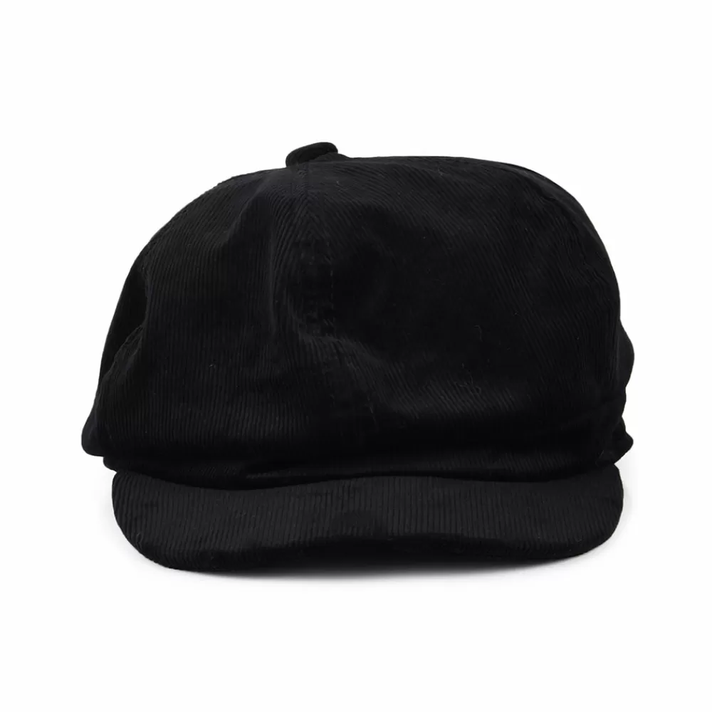 Casquettes Plates | Casquettes Plates^Kangol Casquette Gavroche en Velours Côtelé noir