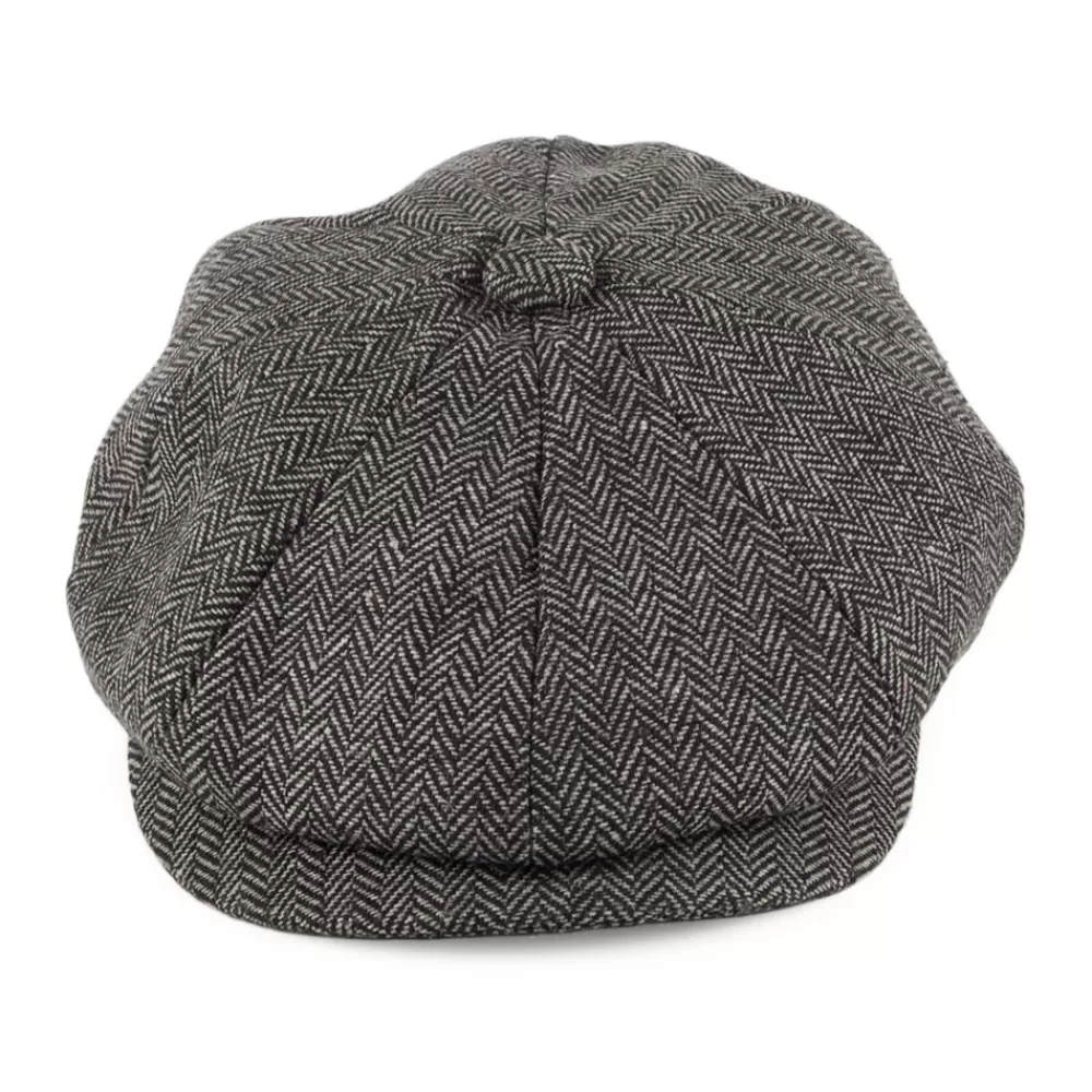 Garçons | Casquettes Gavroche^Jaxon & James Casquette Gavroche Enfant à Chevrons anthracite JAXON & JAMES