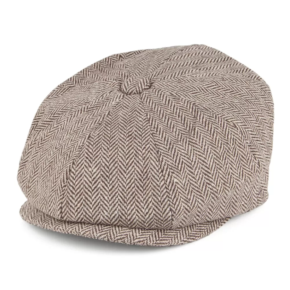 Garçons | Casquettes Gavroche^Jaxon & James Casquette Gavroche Enfant à Chevrons marron JAXON & JAMES