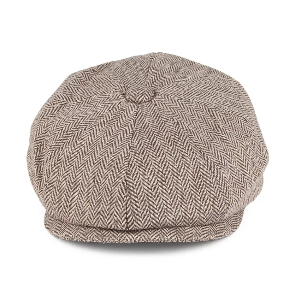 Garçons | Casquettes Gavroche^Jaxon & James Casquette Gavroche Enfant à Chevrons marron JAXON & JAMES