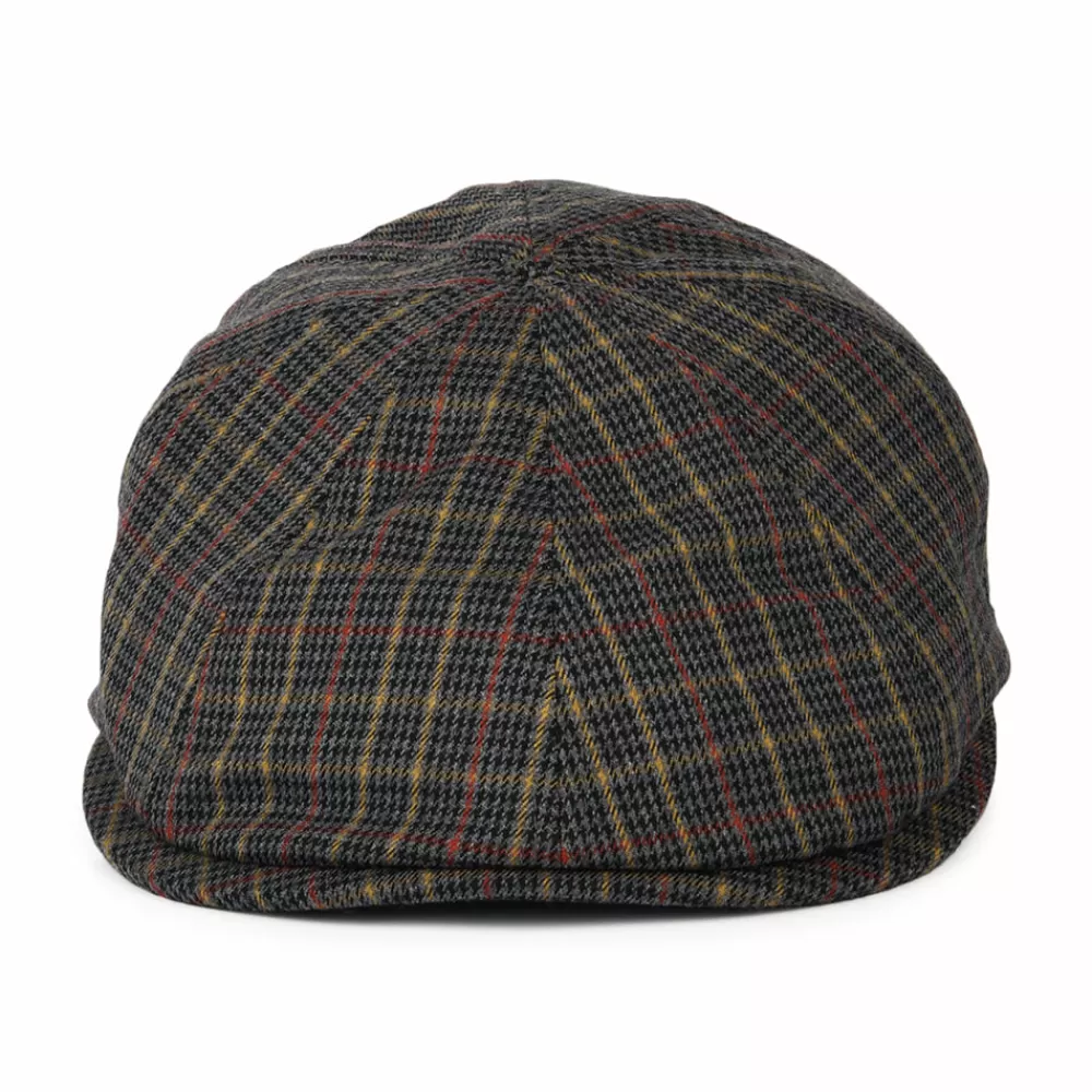 Casquettes Plates | Casquettes Plates^Kangol Casquette Gavroche Flexfit à Carreaux panaché de gris