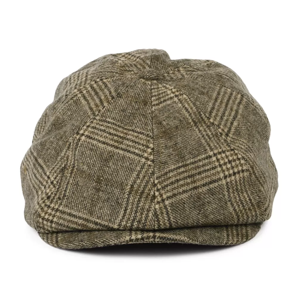 Casquettes Plates | Grandes Tailles^Brixton Casquette Gavroche Légère à Carreaux Brood sable-avoine