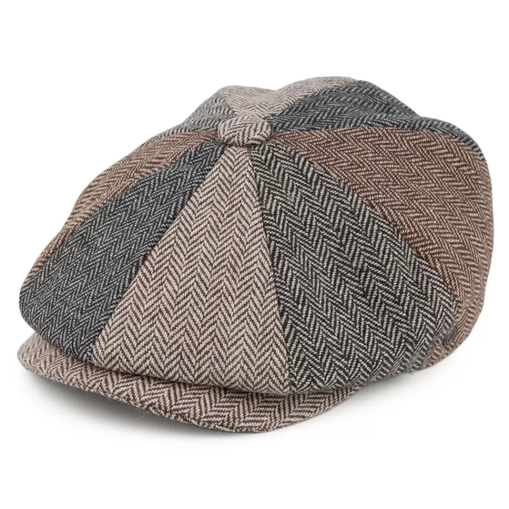 Casquettes Plates | Casquettes Femme^Jaxon & James Casquette Gavroche Patch à Chevrons multicolore JAXON & JAMES