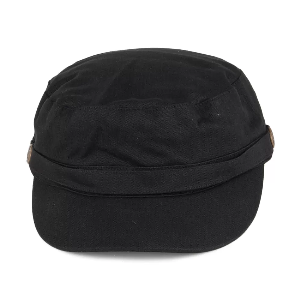 Casquettes Militaires | Casquettes Homme^Jaxon & James Casquette Militaire à Chevrons noir JAXON & JAMES