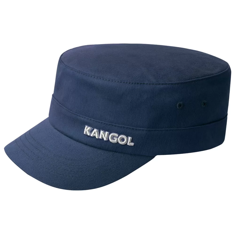 Casquettes Militaires | Casquettes Homme^Kangol Casquette Militaire en Coton Sergé bleu marine