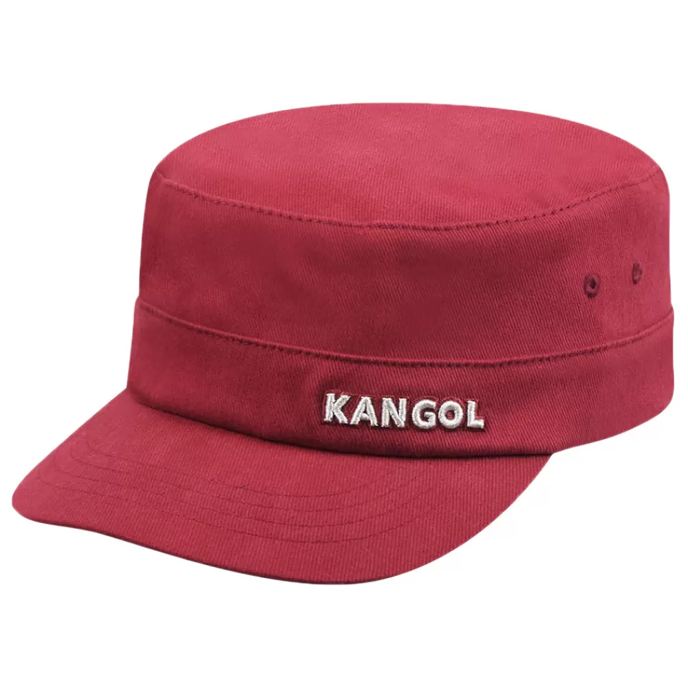 Casquettes Militaires | Casquettes Homme^Kangol Casquette Militaire en Coton Sergé cardinal