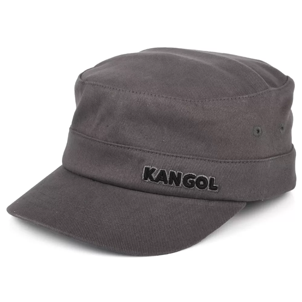 Casquettes Militaires | Casquettes Homme^Kangol Casquette Militaire en Coton Sergé gris