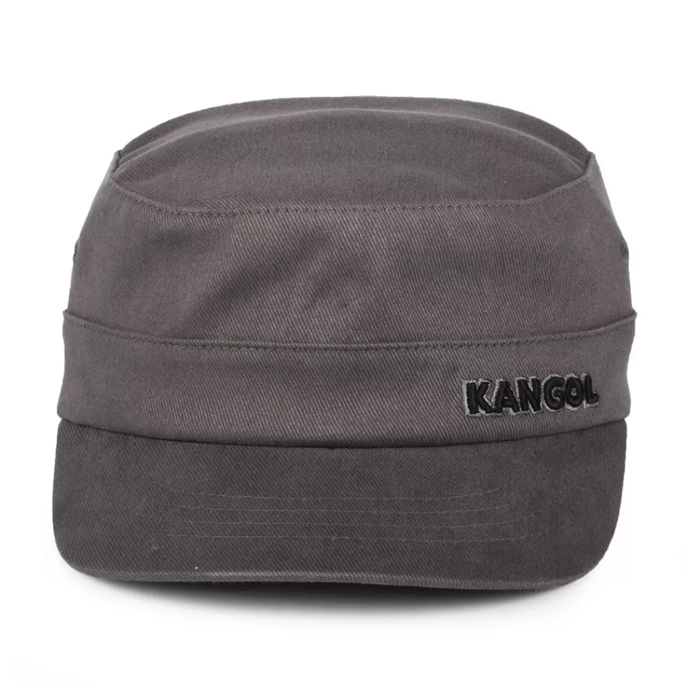 Casquettes Militaires | Casquettes Homme^Kangol Casquette Militaire en Coton Sergé gris