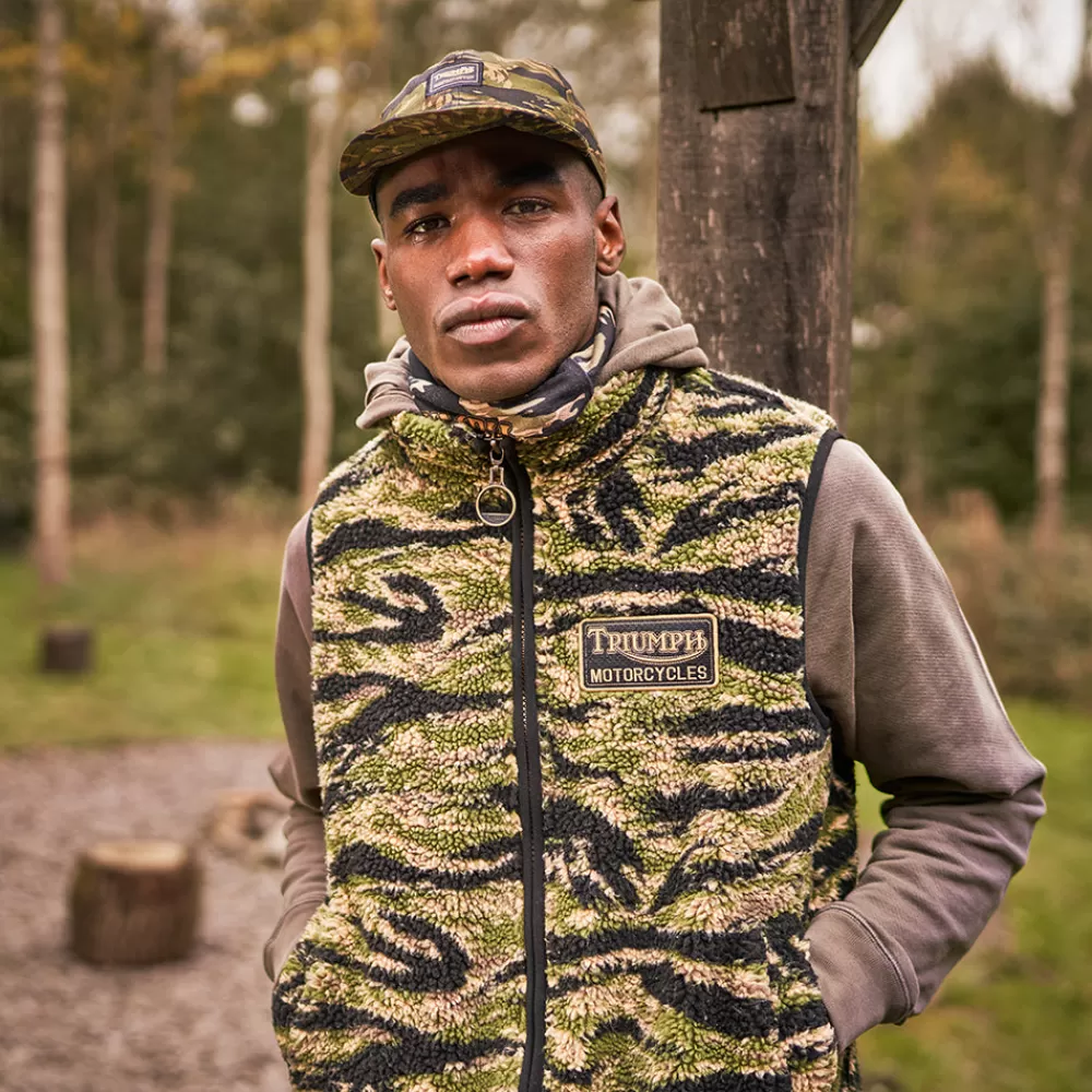 Casquettes Militaires | Casquettes Homme^Triumph Motorcycles Casquette Militaire en Coton Sergé Grunt camouflage