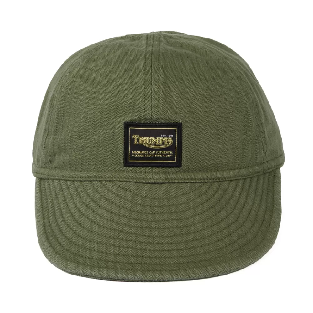 Casquettes Militaires | Casquettes Homme^Triumph Motorcycles Casquette Militaire en Coton sergé Grunt khaki