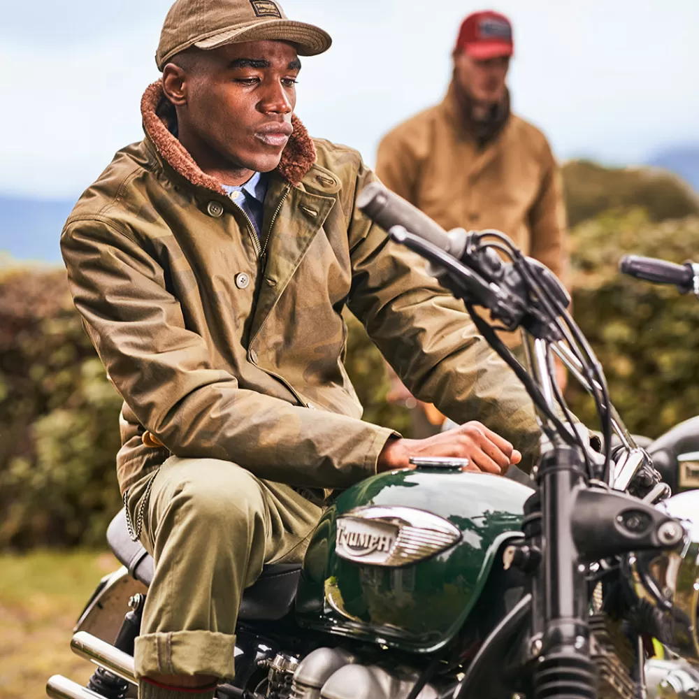 Casquettes Militaires | Casquettes Homme^Triumph Motorcycles Casquette Militaire en Coton sergé Grunt khaki