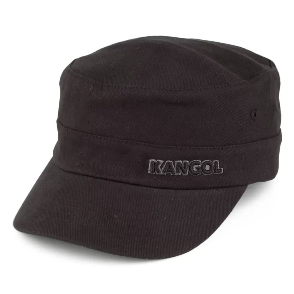Casquettes Militaires | Casquettes Homme^Kangol Casquette Militaire en Coton Sergé noir