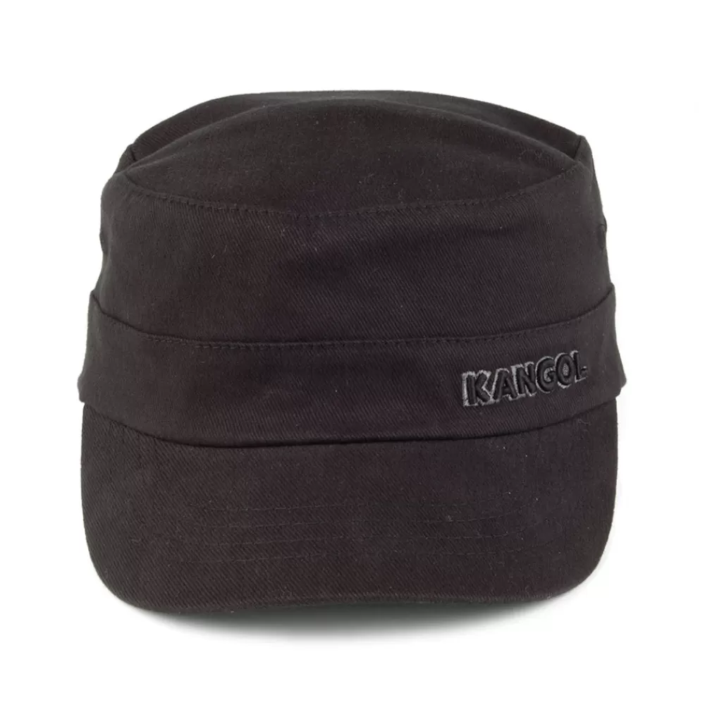 Casquettes Militaires | Casquettes Homme^Kangol Casquette Militaire en Coton Sergé noir