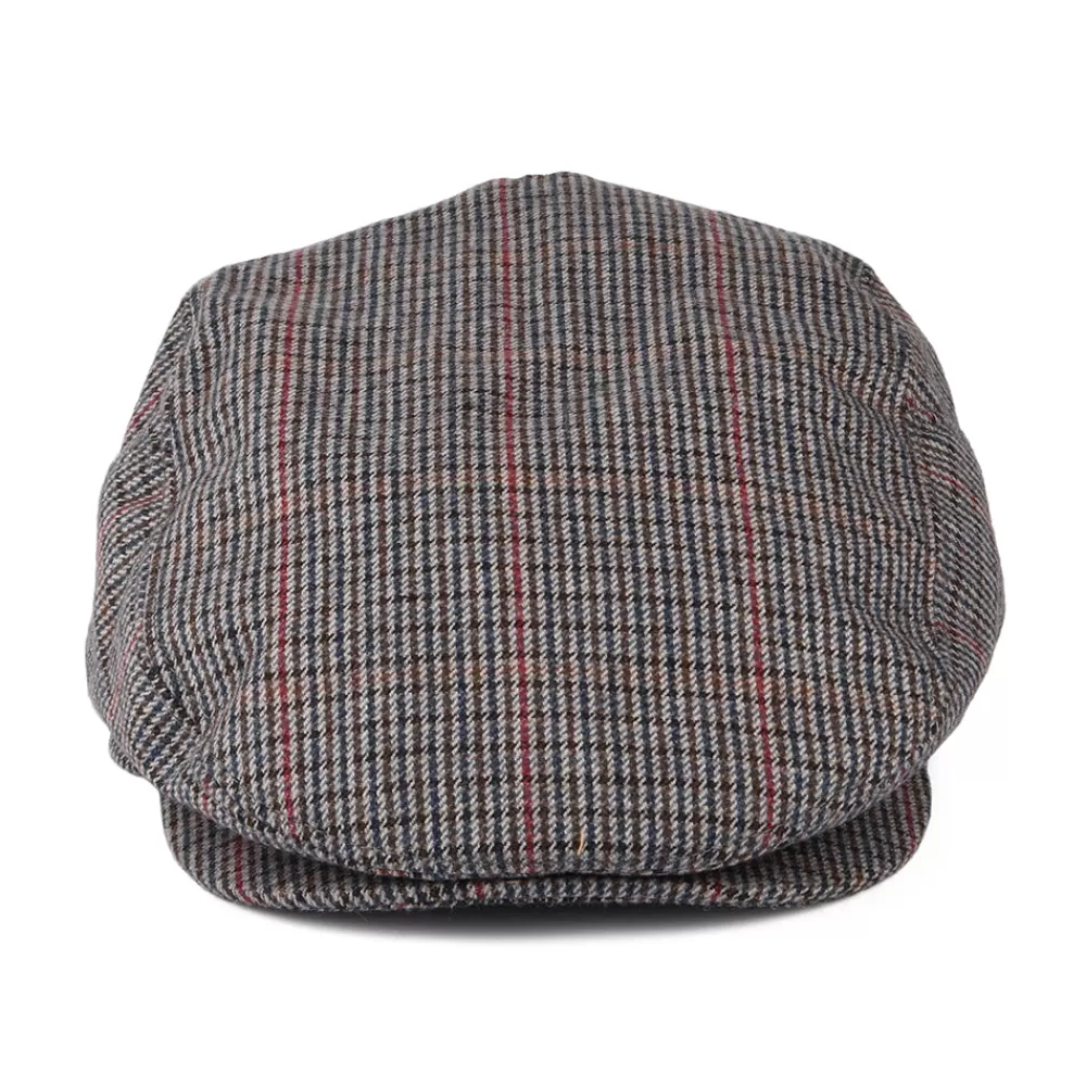 Casquettes Plates | Casquettes Plates^Barts Casquette Plate à Carreaux Oslo bleu marine